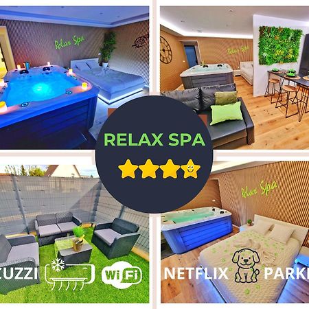 Relax Spa-4 Pers-Jacuzzi-Parking-Jardin-Clim-Colmar Muntzenheim Exterior photo
